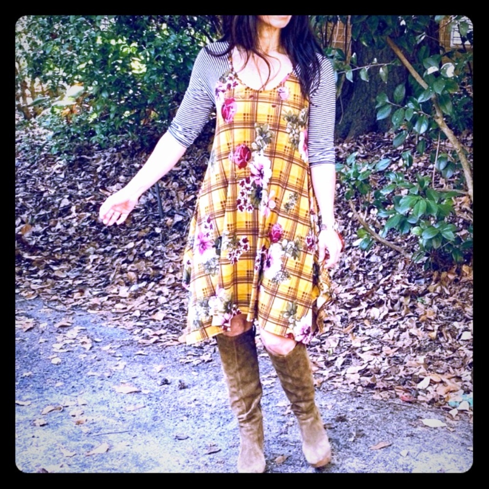 New Cute Fit & Flair Dress